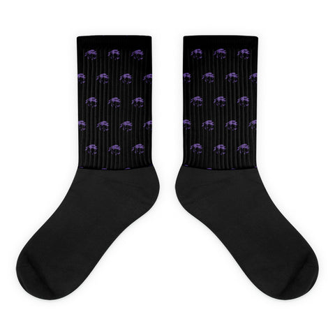 Panther Uprising Pattern Socks