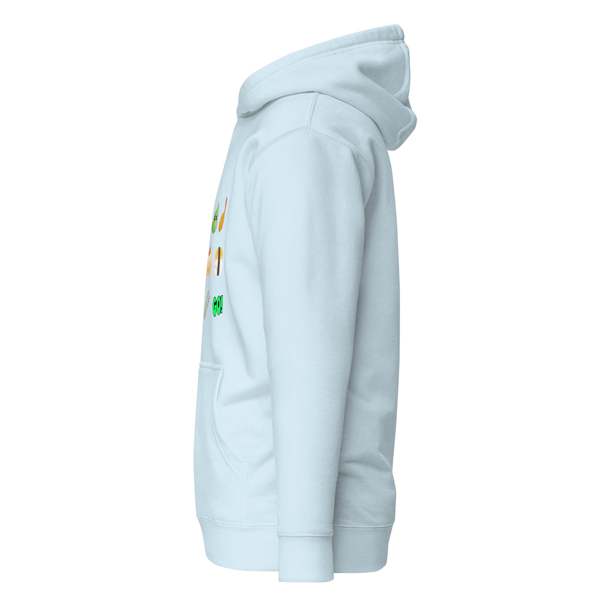 I Love Sushi Go Hoodies