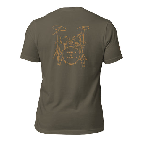 Bongo Kong Decibels and Deadlines T-shirt