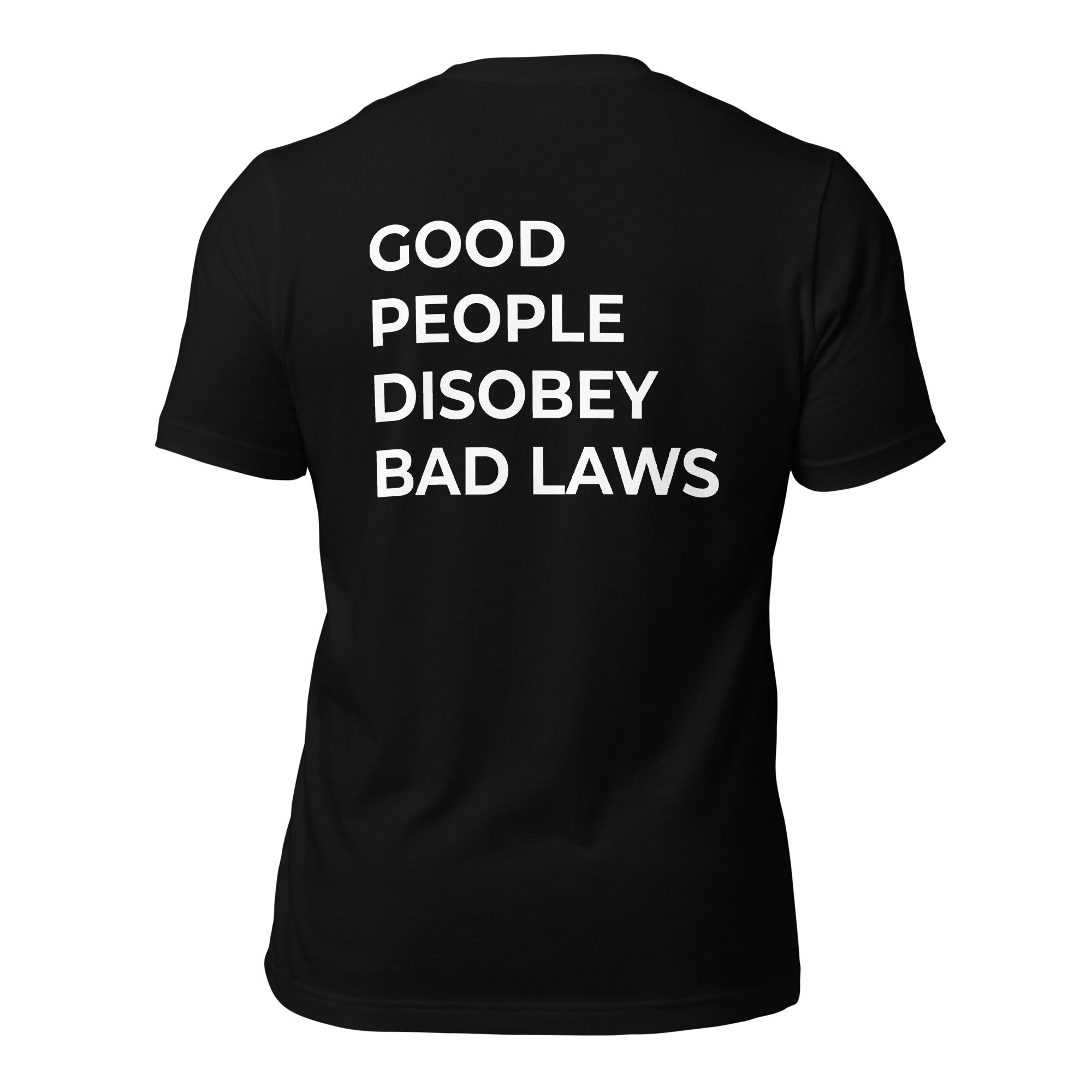 Good People Disobey Bad Laws Panther T-shirt