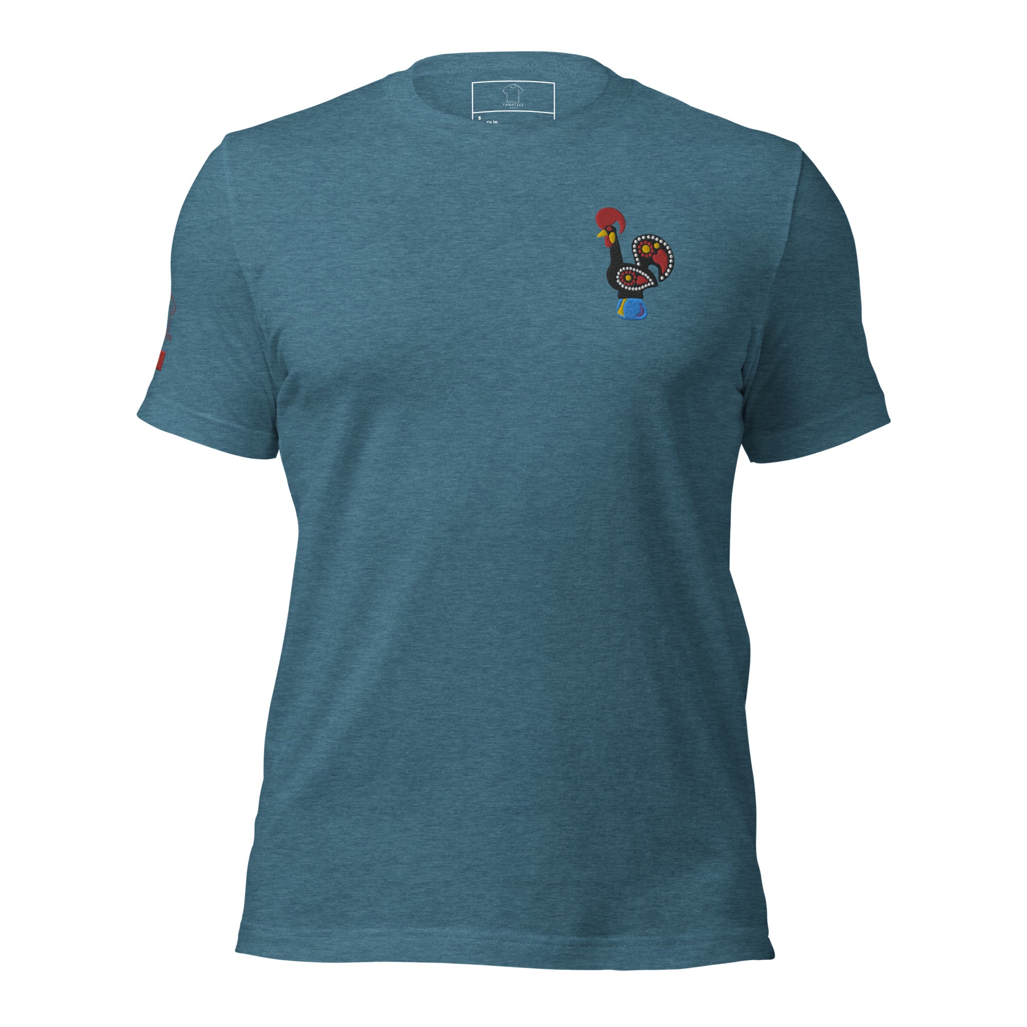 Portugal Rooster Fan Supporter Fashion T-shirt