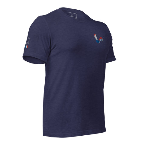 France Rooster Fan Supporter Fashion T-shirt