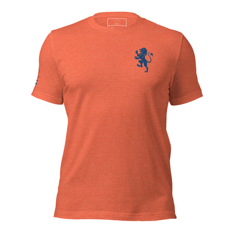 Netherlands Lion Fan Supporter Fashion T-shirt