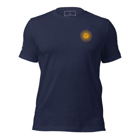 Argentina Sun Fan Supporter Fashion T-shirt