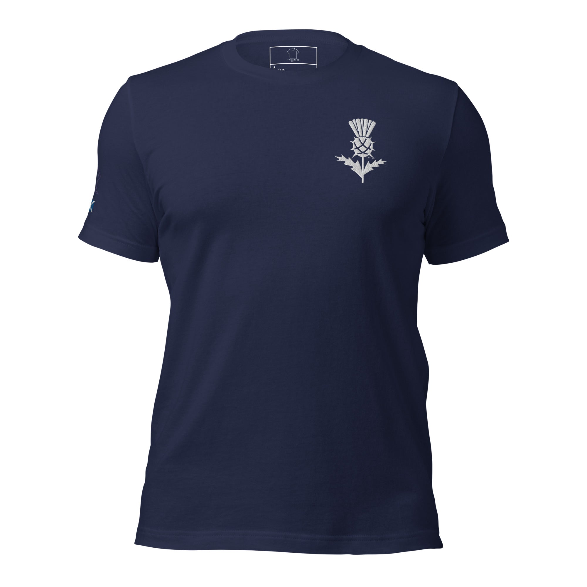 Scotland Thistle Fan Supporter Fashion T-shirt