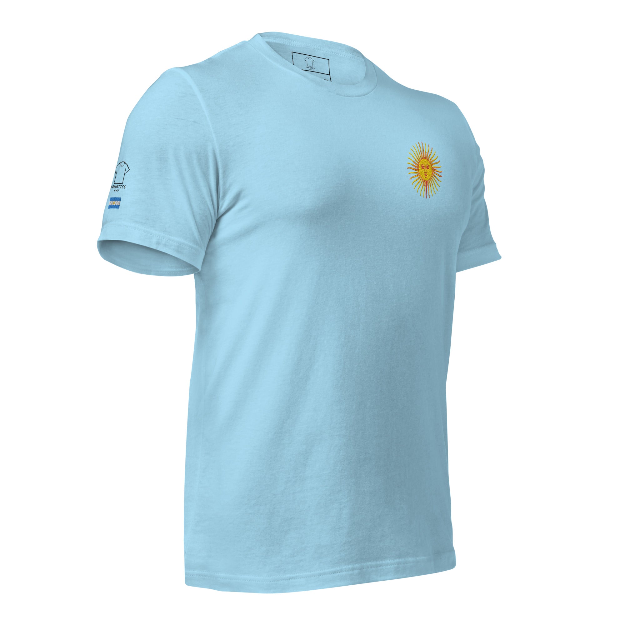 Argentina Sun Fan Supporter Fashion T-shirt