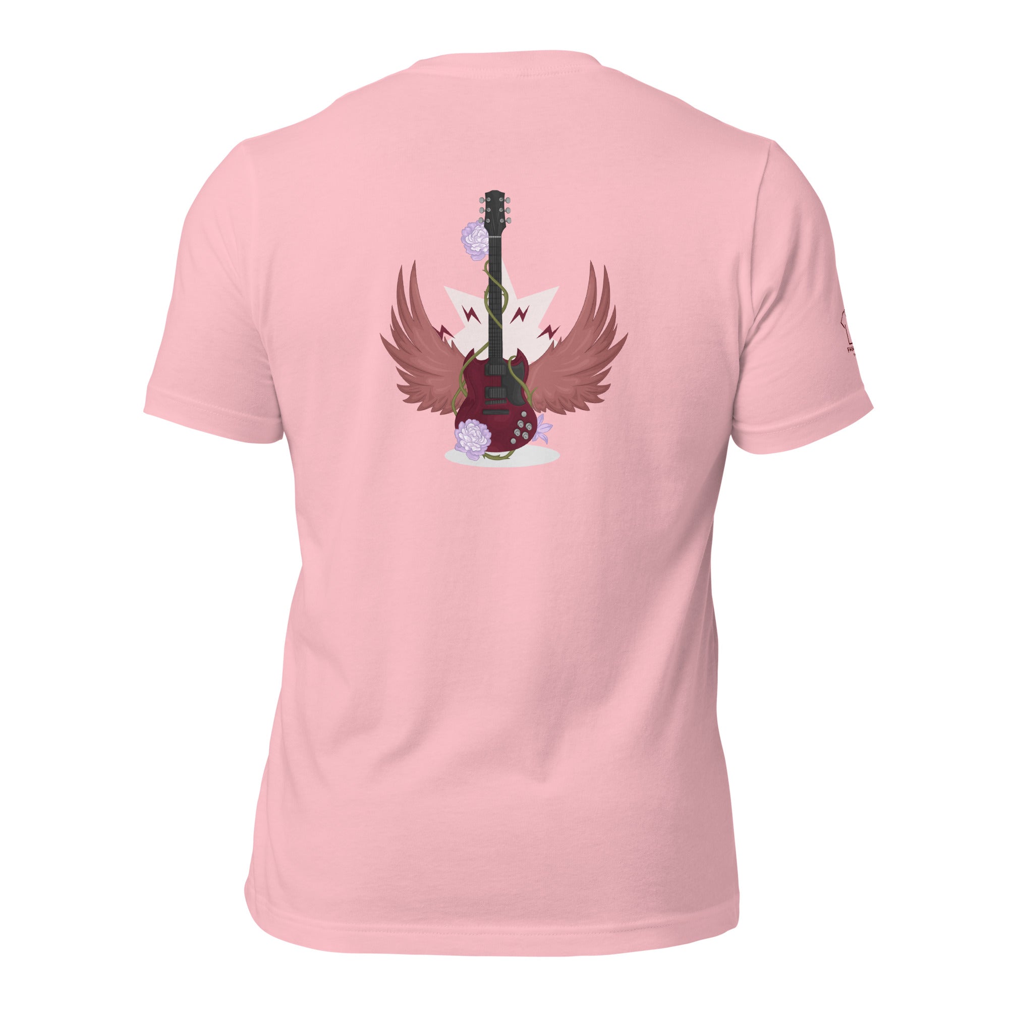 Guitar Wings Roses T-shirt