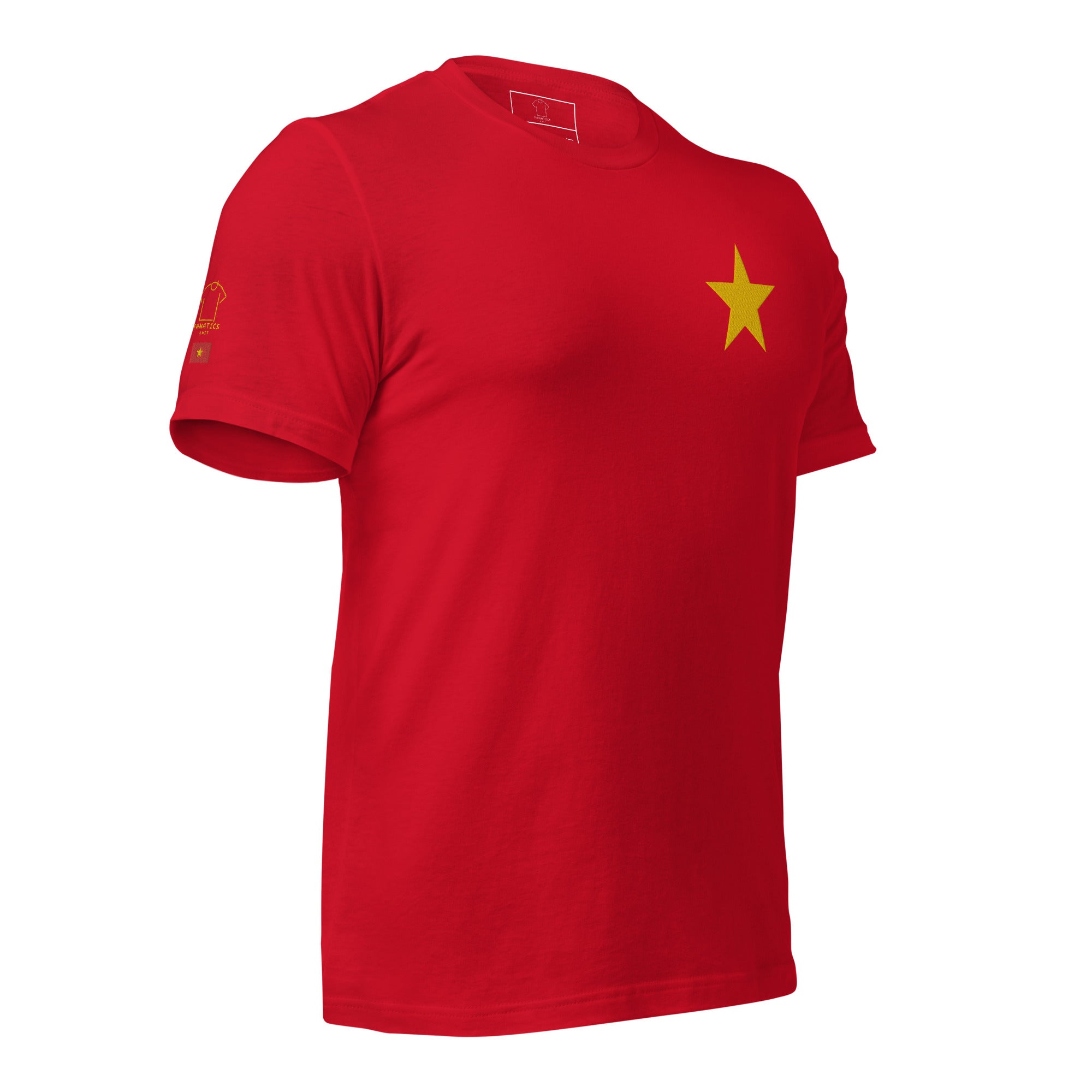 Vietnam Star Fan Supporter Fashion T-shirt