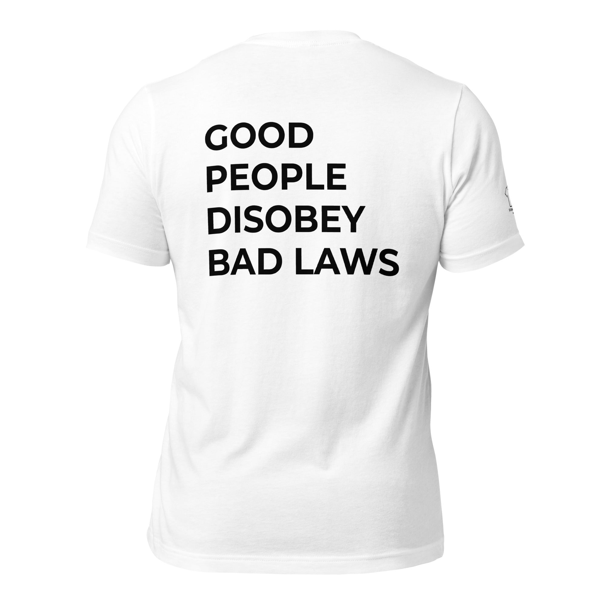 Good People Disobey Bad Laws Panther T-shirt