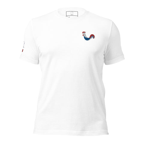 France Rooster Fan Supporter Fashion T-shirt