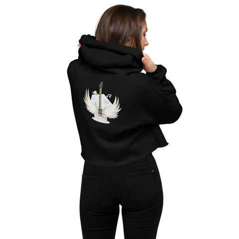 Rockstar Crop Hoodie