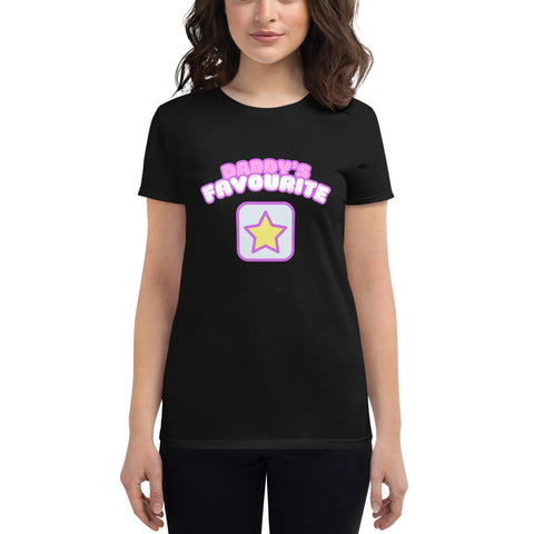 Daddy's Favourite Ladies T-shirt