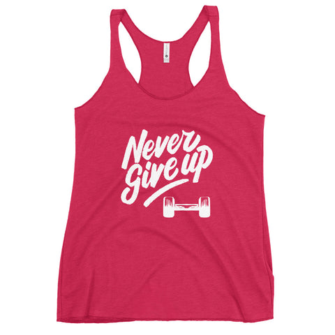 Never Give Up Tank Top